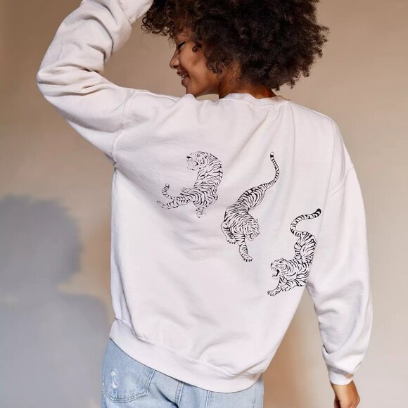 Project Social T Sweatshirt "Tigers Oversized" - Picture 2 of 5